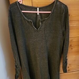 Charcoal Color Dress